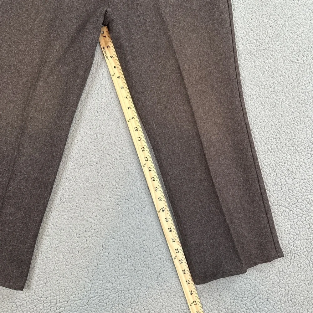 VTG 90s Levis 517 Boot Cut Rancher Pants 38x25* Gray Tex Twill Polyester USA